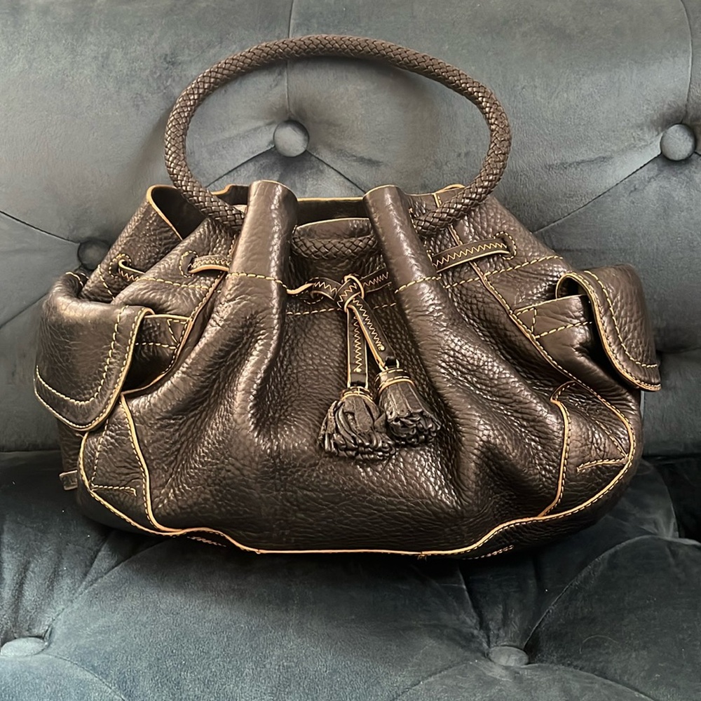 Cole Haan Black Leather Handbag